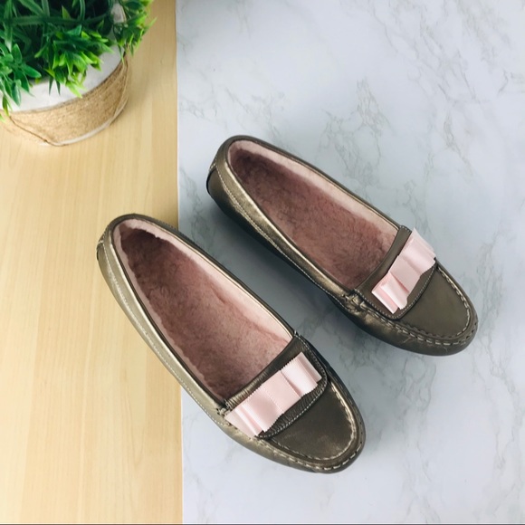Cole Haan Shoes - NWOB Cole haan | moccasins slip on loafer faux fur